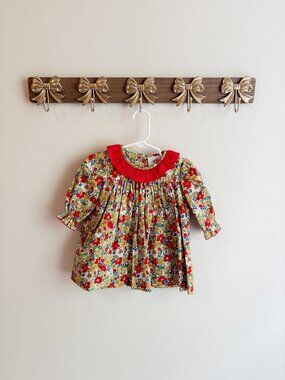Thaitrang Size 3M Floral Long Sleeve Dress